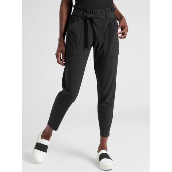 Athleta Pants - Athleta Skyline Pant Black Size 2 – Travel Stretch Ankle Pants 27" Inseam